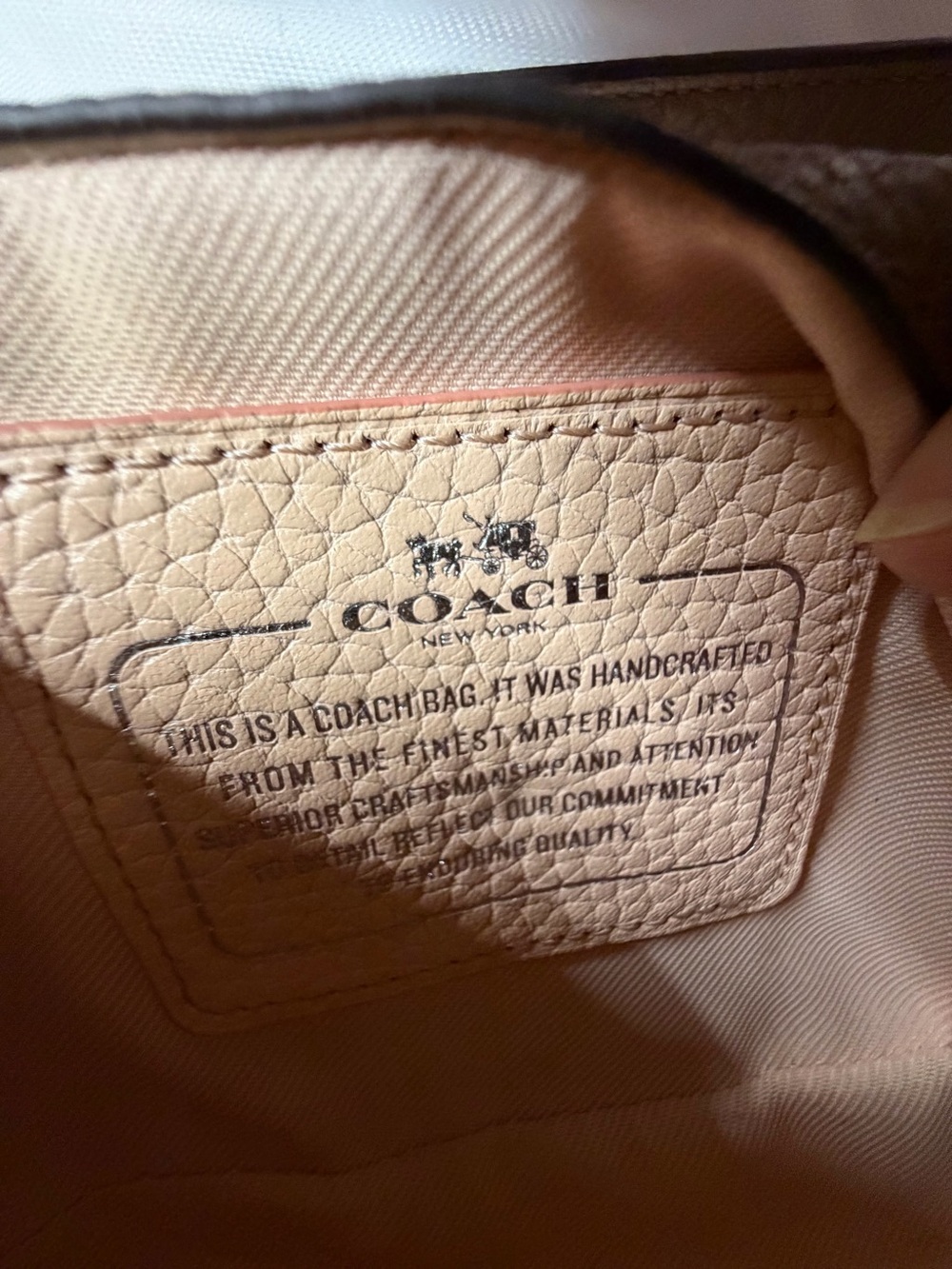 Authentic Coach Dakota Full Grain Cowhide Leather Purse Handbag - Picture 11 of 12